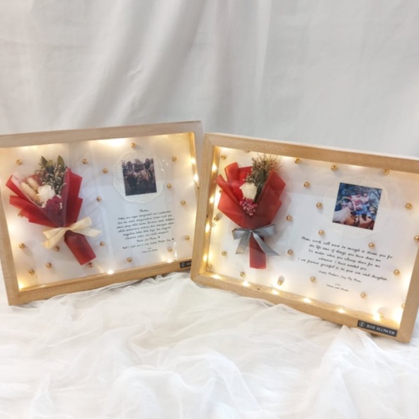 Jual Pop Up Frame A4 Hadiah Kado Ibu Hari Ibu Mothers Day Bunga