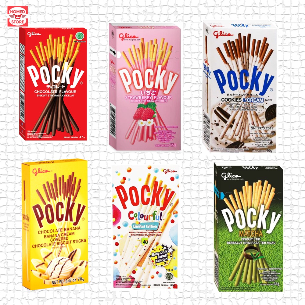 Jual Pocky Semua Jenis Varian Rasa Pack Shopee Indonesia