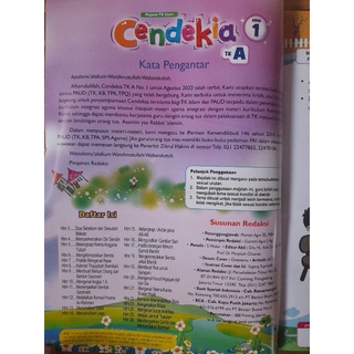 Jual Majalah Bulanan Tk Ra Paud Cendikia Tk A Agustus Ed Baru