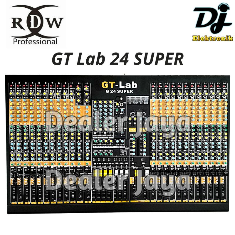 Jual Mixer Analog Rdw Gt Lab G G Super Channel