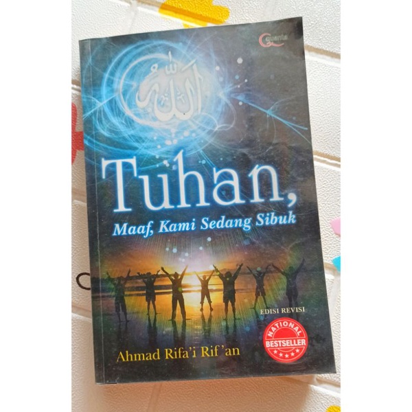 Jual Buku Preloved Ahmad Rifai Rifan Tuhan Maaf Kami Sedang Sibuk