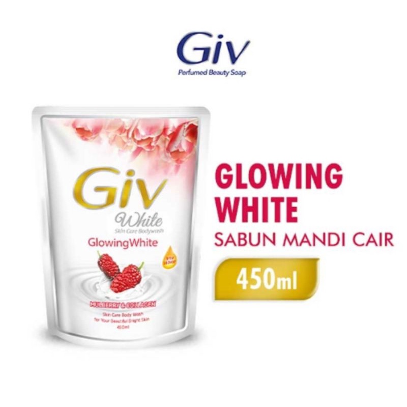 Jual GIV WHITE COLLECTION BODY WASH MULBERRY COLLAGEN 450ML Shopee