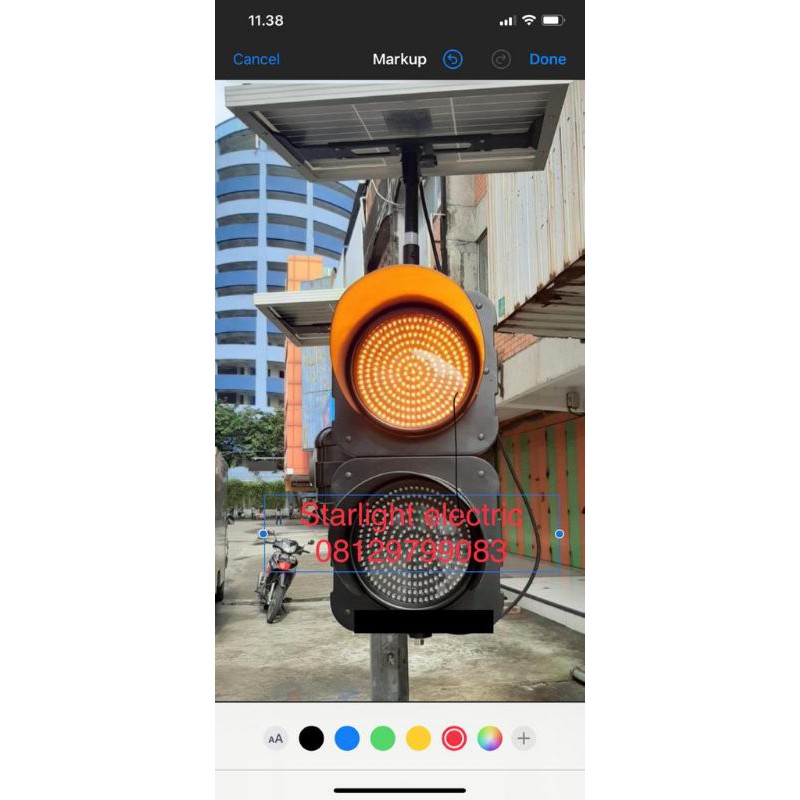 Jual Lampu Traffic Trafic Warning Light Led Lampu Hati Hati Solar Sel