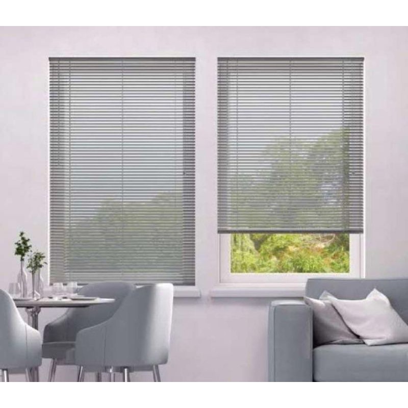 Jual Kerai Gulung Venetian Blinds Tirai Gulung Alumunium Horizontal