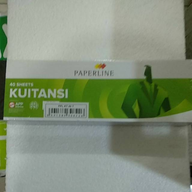 Buku Kwitansi Paperline PPL KT 40T Min ORDER 1 Pak 10 Buah Dapatkan