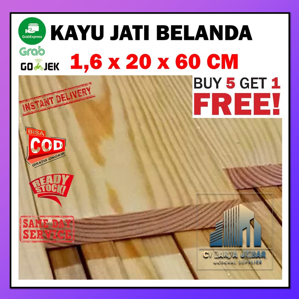 Jual Kayu Jati Belanda Pinus Papan Halus Cm Cm Ukuran