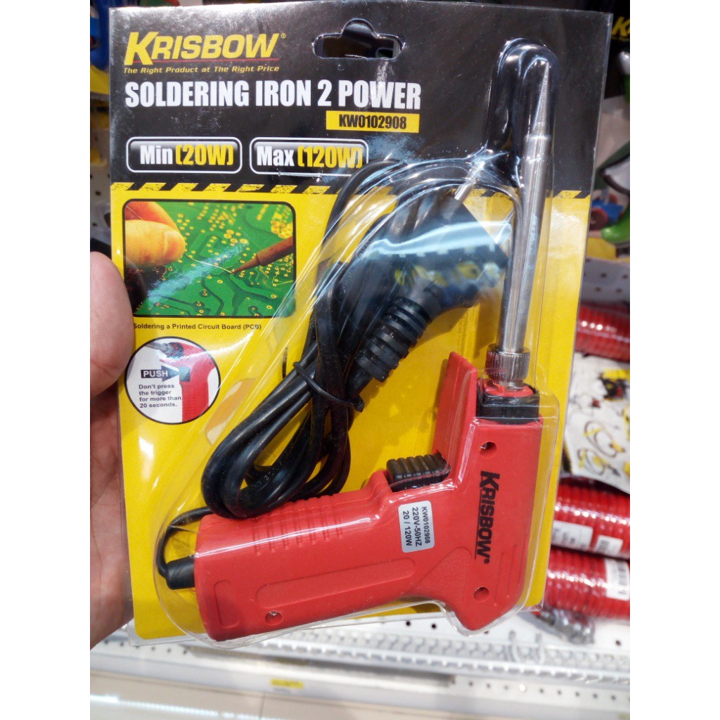 Jual Krisbow Soldering Iron Power W Shopee Indonesia