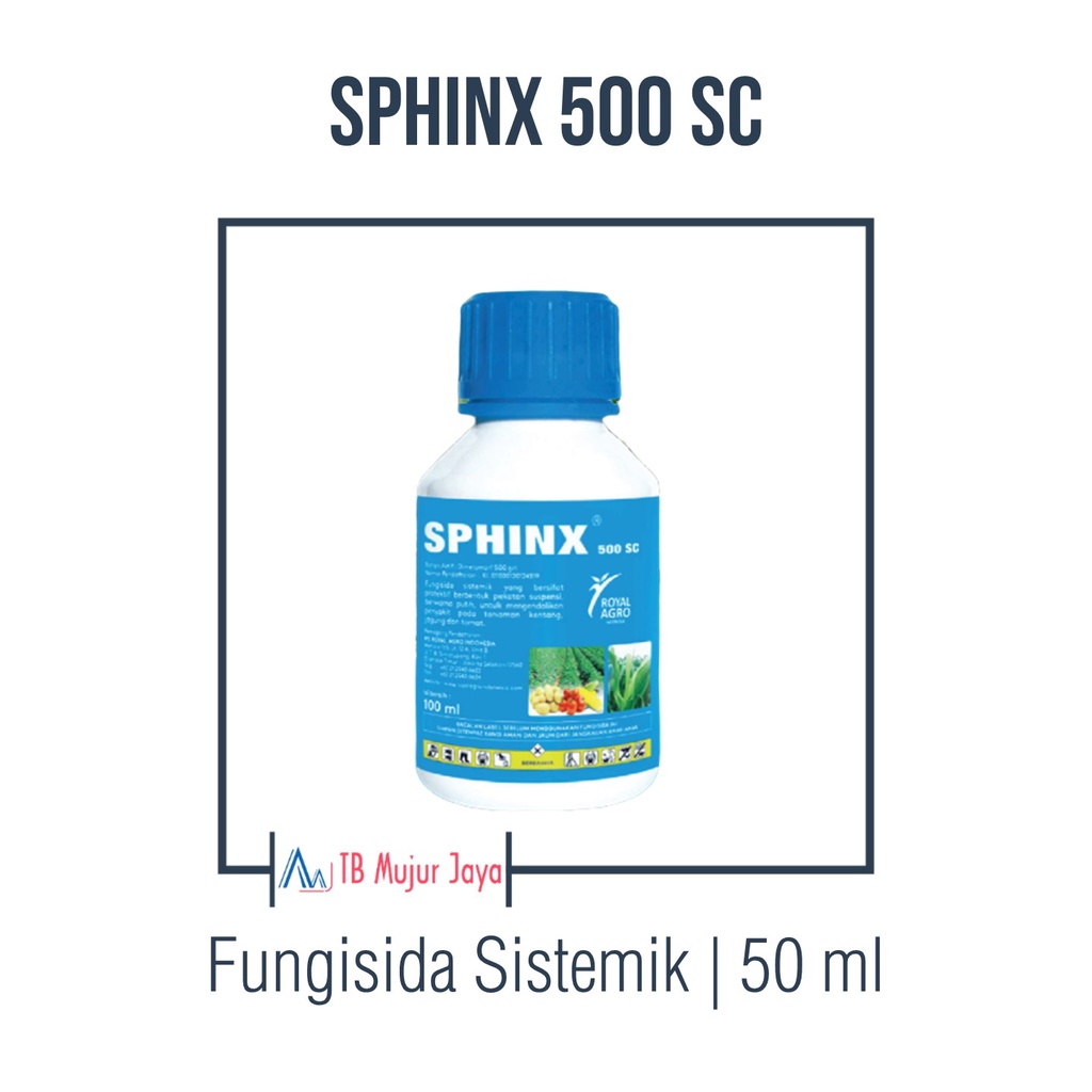 Jual Fungisida Sistemik Sphinx 500 SC Dimetomorf 50 Ml Shopee Indonesia