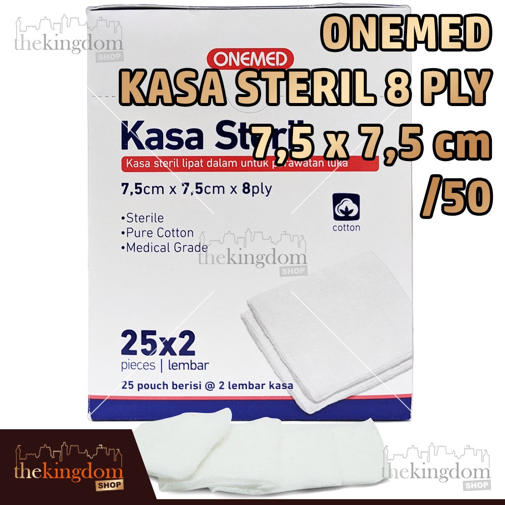 Jual Onemed Kasa Steril Cm X Cm X Ply P K Pembalut Lipat