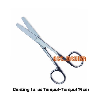 Jual Gunting Operasi Tumpul Tumpul Lurus Cm Stainless Steel