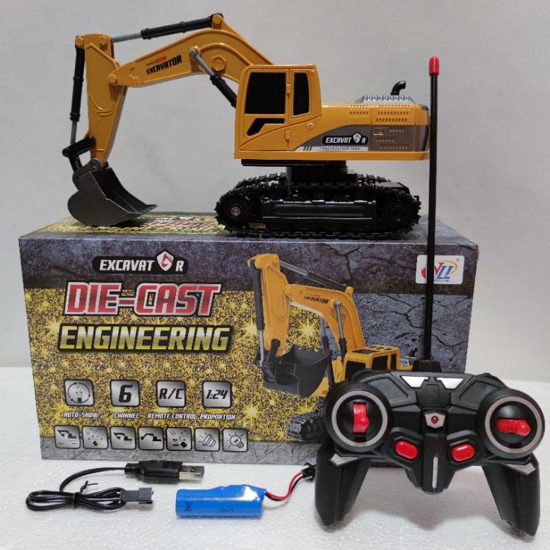 Jual Mainan Excavator Remote Control Truck Belco Beko Alat Berat Radio