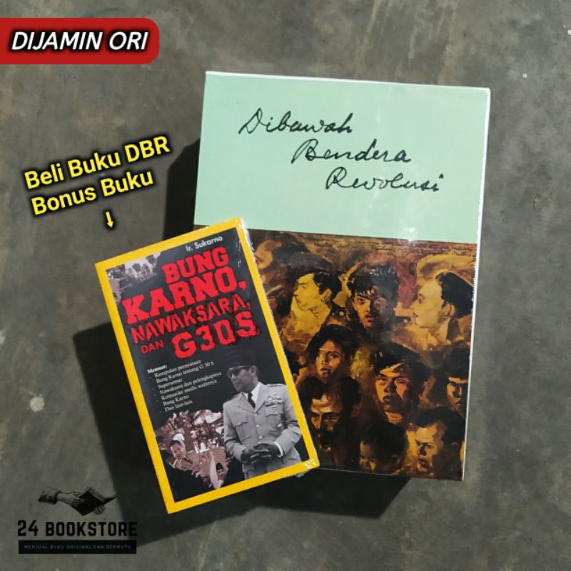 Jual Buku Dibawah Bendera Revolusi Jilid Dan Ir Sukarno Soekarno