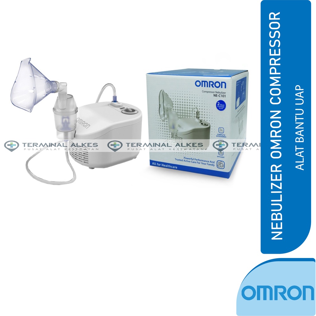 Jual Nebulizer Omron Nec Alat Terapi Uap Bantu Pernapasan