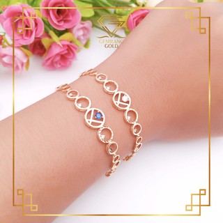 Jual Gelang Rantai Emas Kadar K Quenny Series Gelang Emas Wanita