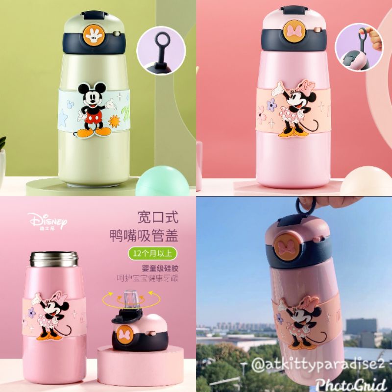 Jual Botol Minum Termos Stainless ORI Karakter Mickey Minnie Mouse