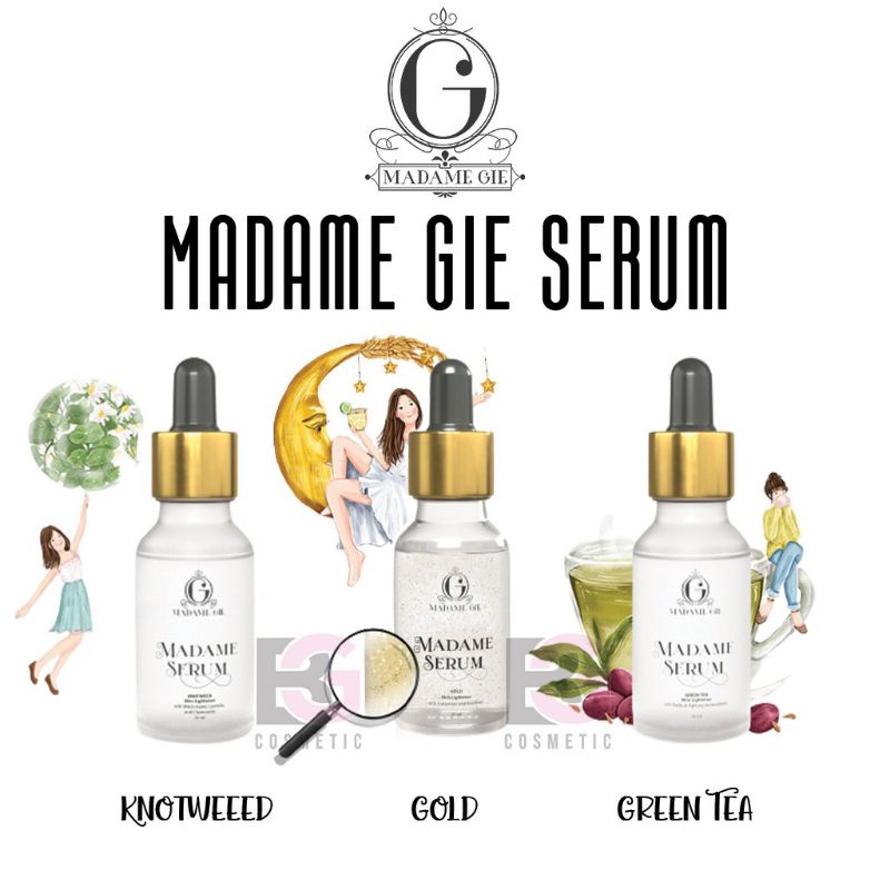 Jual Madame Gie Serum Skin Lightener 20ml Serum Wajah Shopee Indonesia