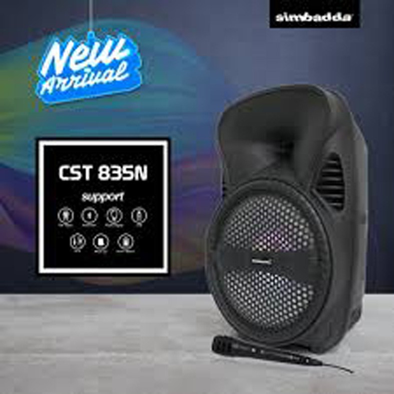 Jual Speaker Simbadda CST 835N Bluetooth Portable Plus Microphone