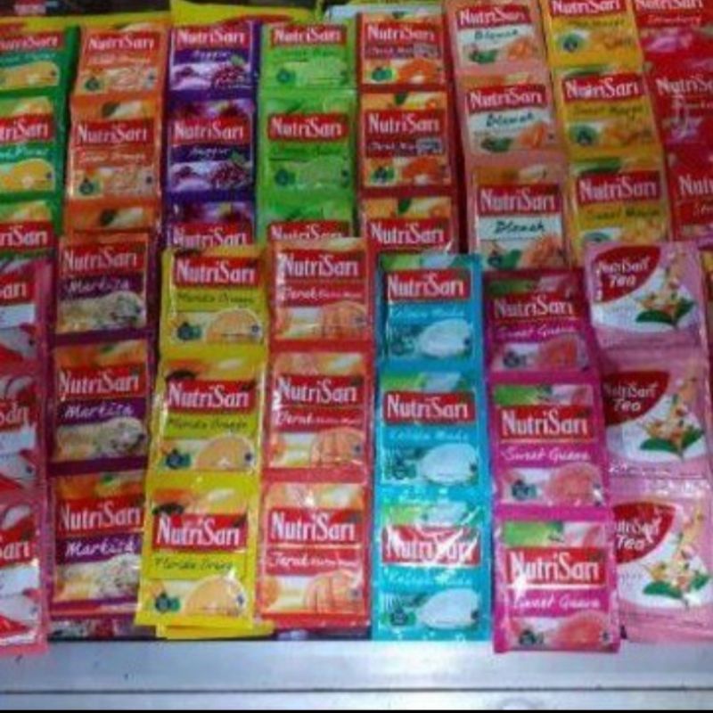 Jual Nutrisari Sachet Isi Pcs Dengan Varian Rasa Shopee Indonesia