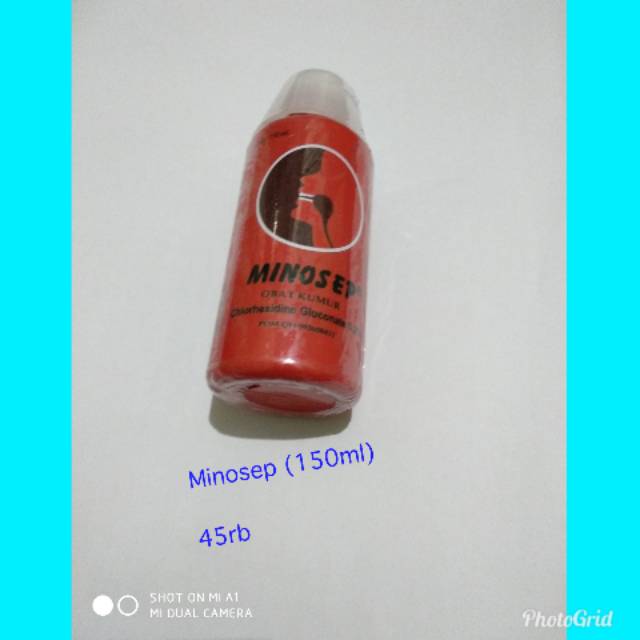 Jual Minosep Obat Kumur Chlorhexidine Gluconate 0 2 Indonesia Shopee