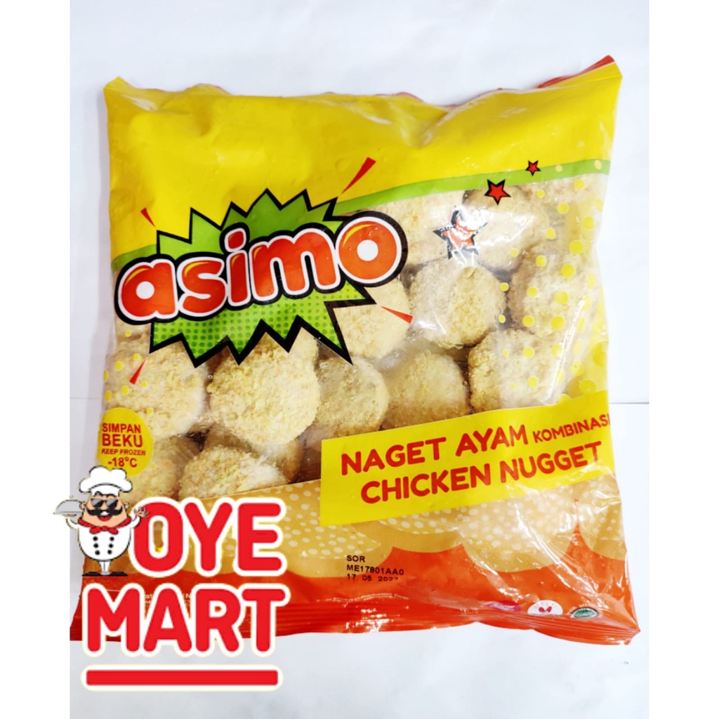 Jual ASIMO CHICKEN NUGGET KOMBINASI 500GR Shopee Indonesia