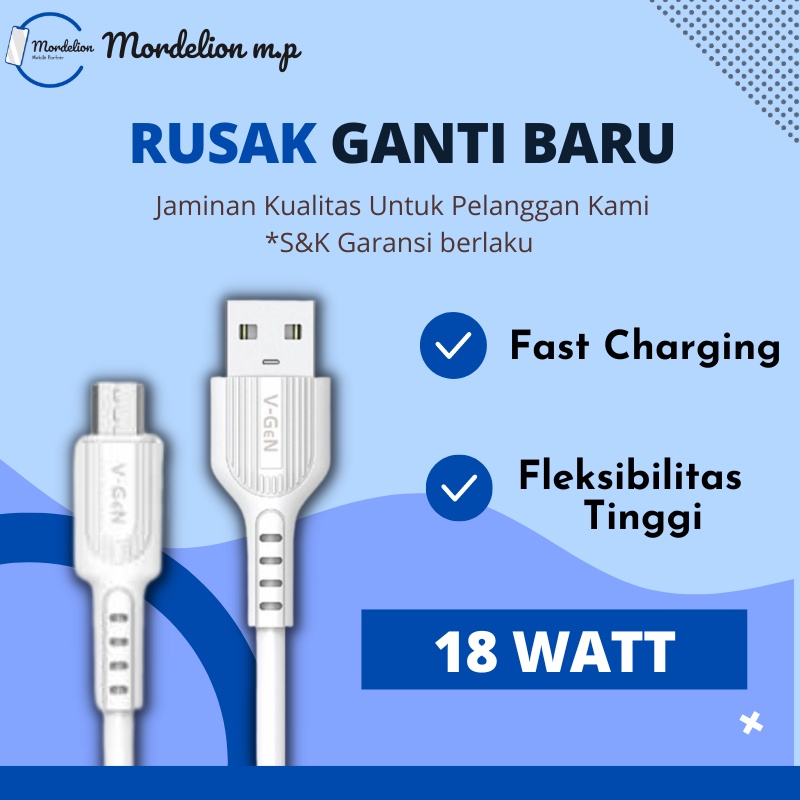 Jual Kabel Data Vgen Fast Charging A Watt Original Charger Cas Tipe