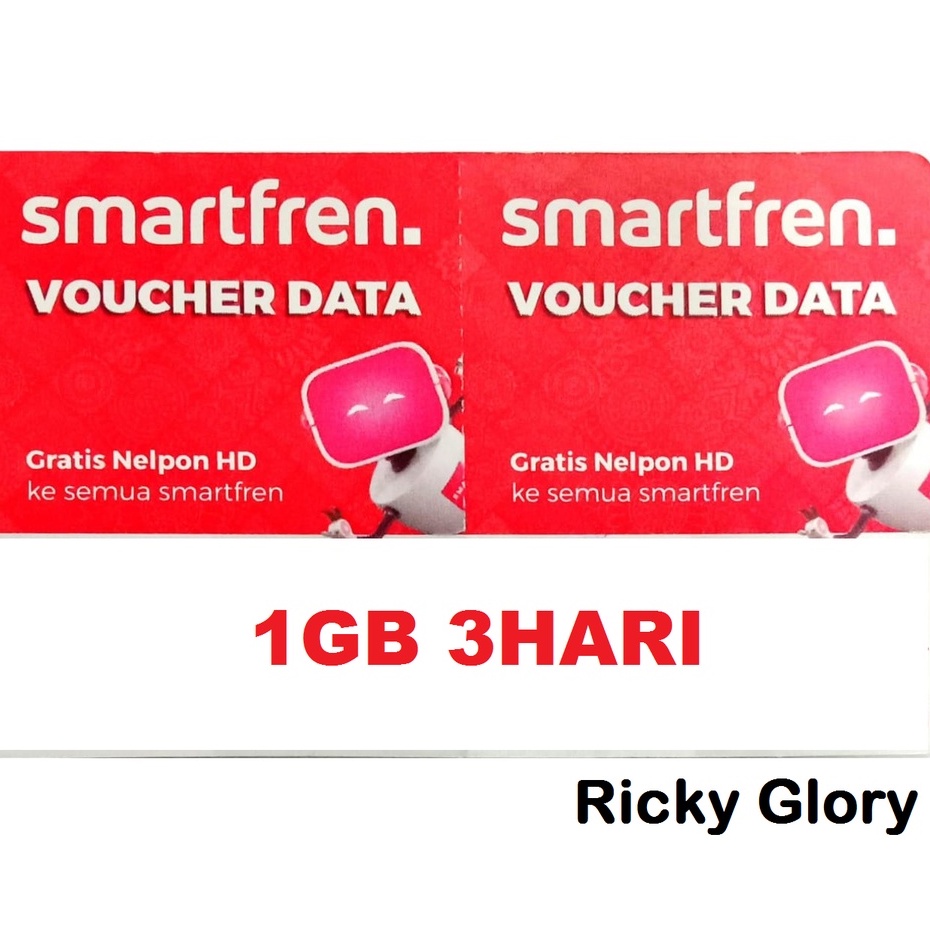 Jual VOUCHER SMARTFREN 1GB 3HARI Shopee Indonesia