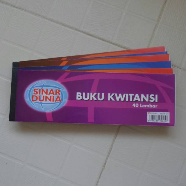 Jual Kwitansi Sinar Dunia Besar Buku Kwitansi Pcs Shopee Indonesia