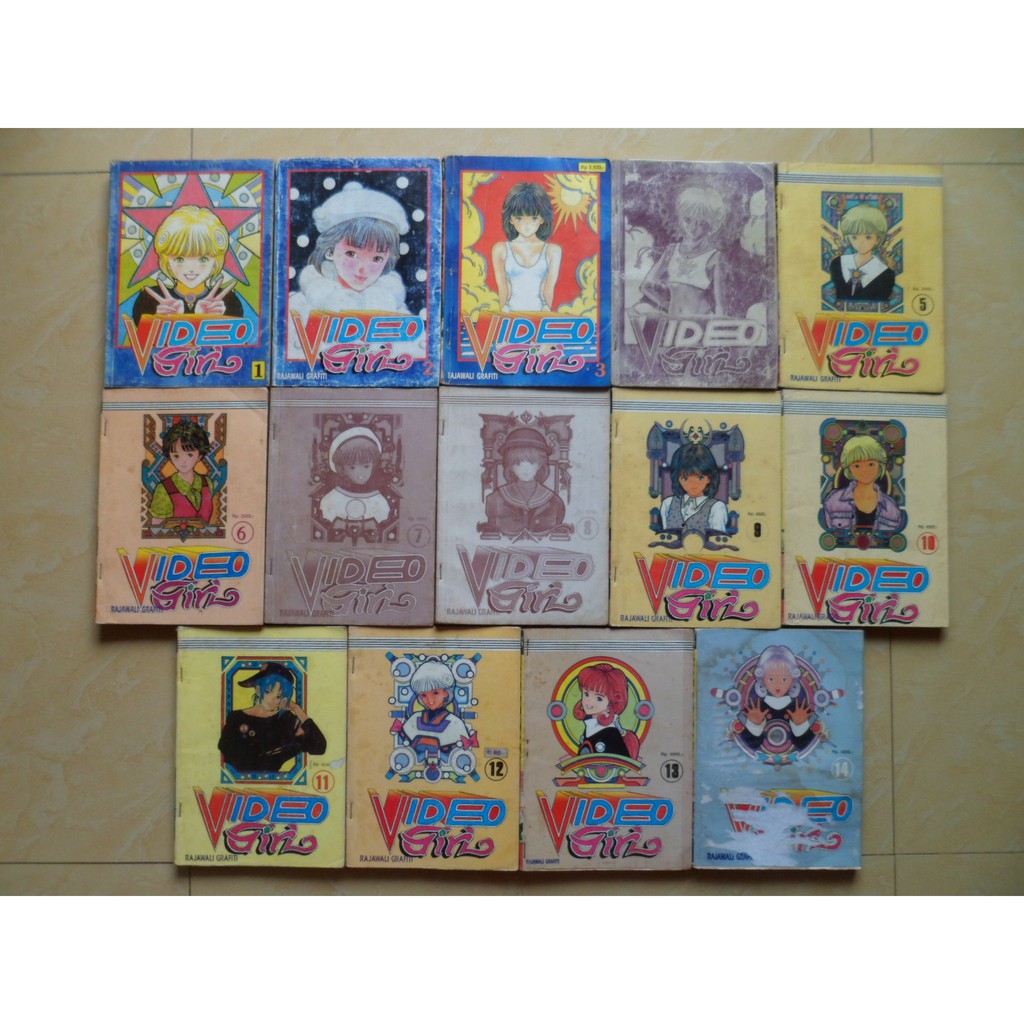 Jual Komik Video Girl 1 14 Tamat Rajawali Grafiti Shopee Indonesia