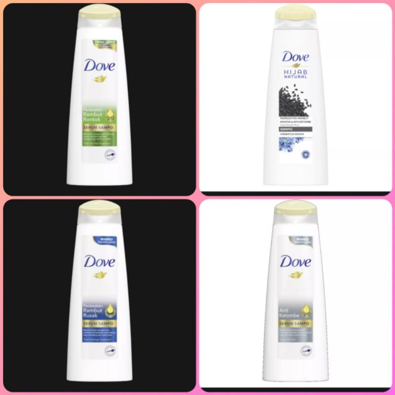 Jual Dove Serum Shampoo Hijab 290 ML Varian Shopee Indonesia