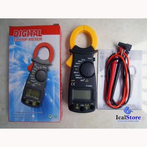 Jual Tang Ampere Digital Clamp Meter Dt L Shopee Indonesia