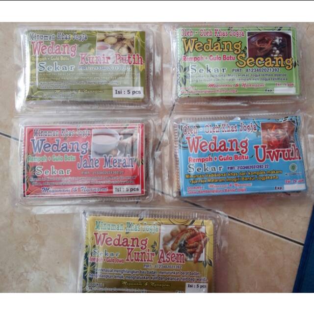 Jual Wedang Uwuh Wedang Jahe Minuman Herbal Kesehatan Oleh Oleh