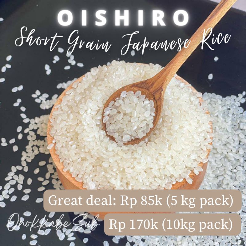 Jual Oishiro Japonica Beras Jepang Murah Berkualitas Shopee Indonesia