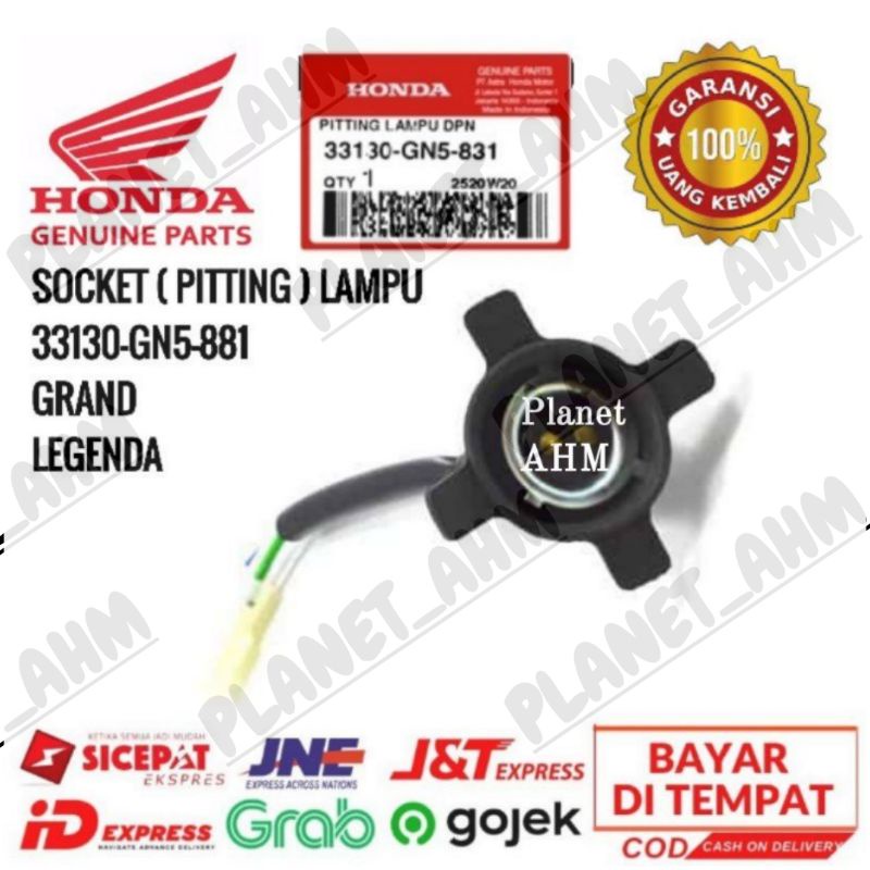 Jual Honda 33130 GN5 831 Socket Cop Pitting Lampu Depan Grand Prima