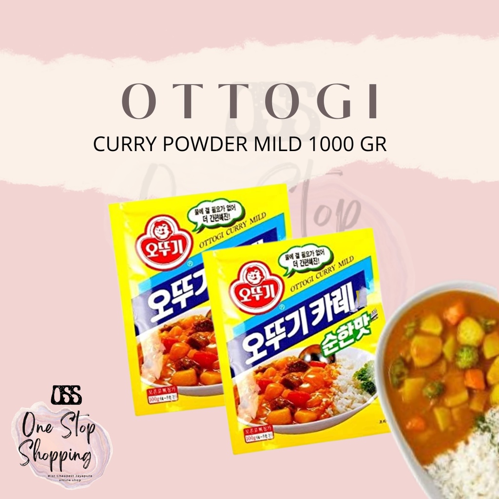 Jual Bpom Ottogi Curry Powder Mild Gr Bubuk Kari Jepang Kg