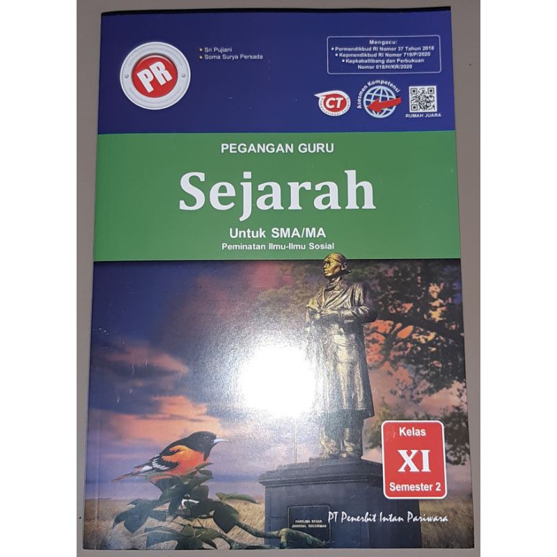 Jual Buku Kunci Jawaban Pr Sejarah Peminatan Kelas Intan Pariwara Indonesia Shopee