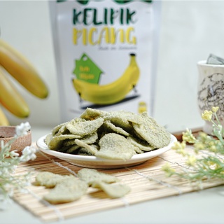 Jual Keripik Pisang Manis Matcha Teh Hijau Homemade Kelipik Picang