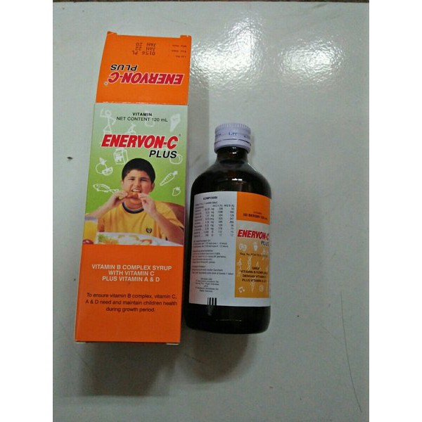 Jual Enervon C Syr Multivitamin Vitamin C Daya Tahan Tubuh Indonesia