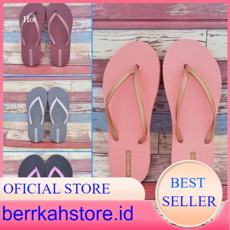 Jual Sandal Jepit Wanita Sun Swallow Tokyo Swallow Tokyo Peach