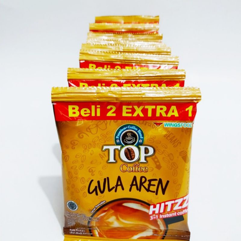 Jual TOP COFFE GULA AREN RENTENG 22g X 15 SCH Shopee Indonesia