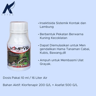 Jual Vampyr Ec Insektisida Obat Racun Kontak Dan Lambung Hama Trip