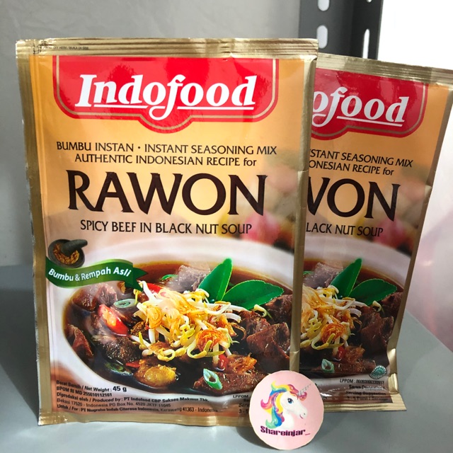 Jual Indofood Bumbu Instan Rawon Shopee Indonesia