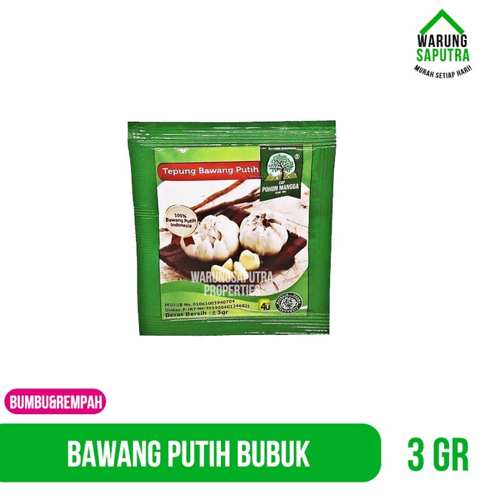 Jual Pakai Siap Tepung Bumbu Tepung Bawang Putih Bubuk Tepung Cap