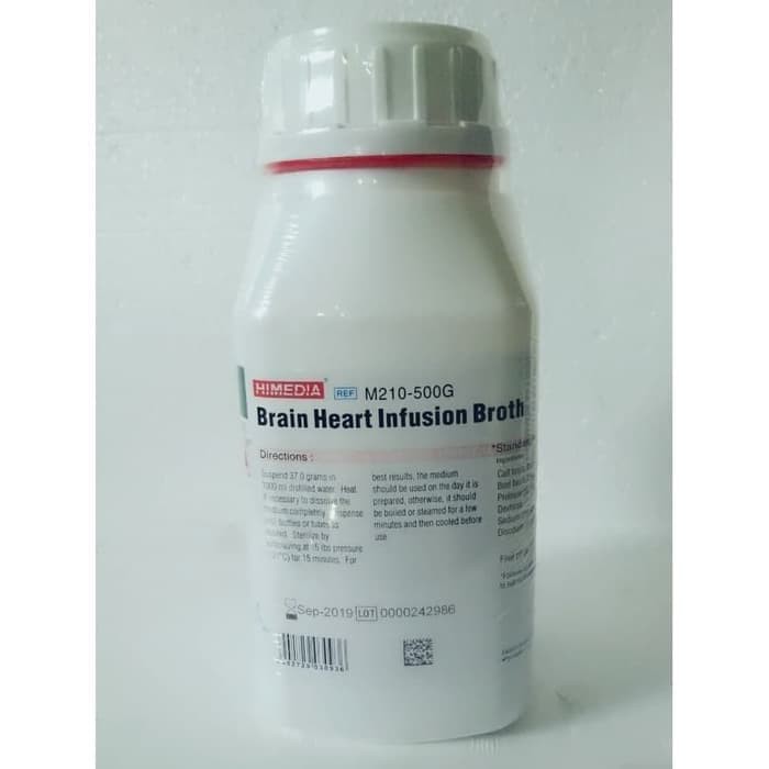 Jual Brain Heart Infusion Broth BHIB BHI Broth 500 Gr HIMEDIA M210