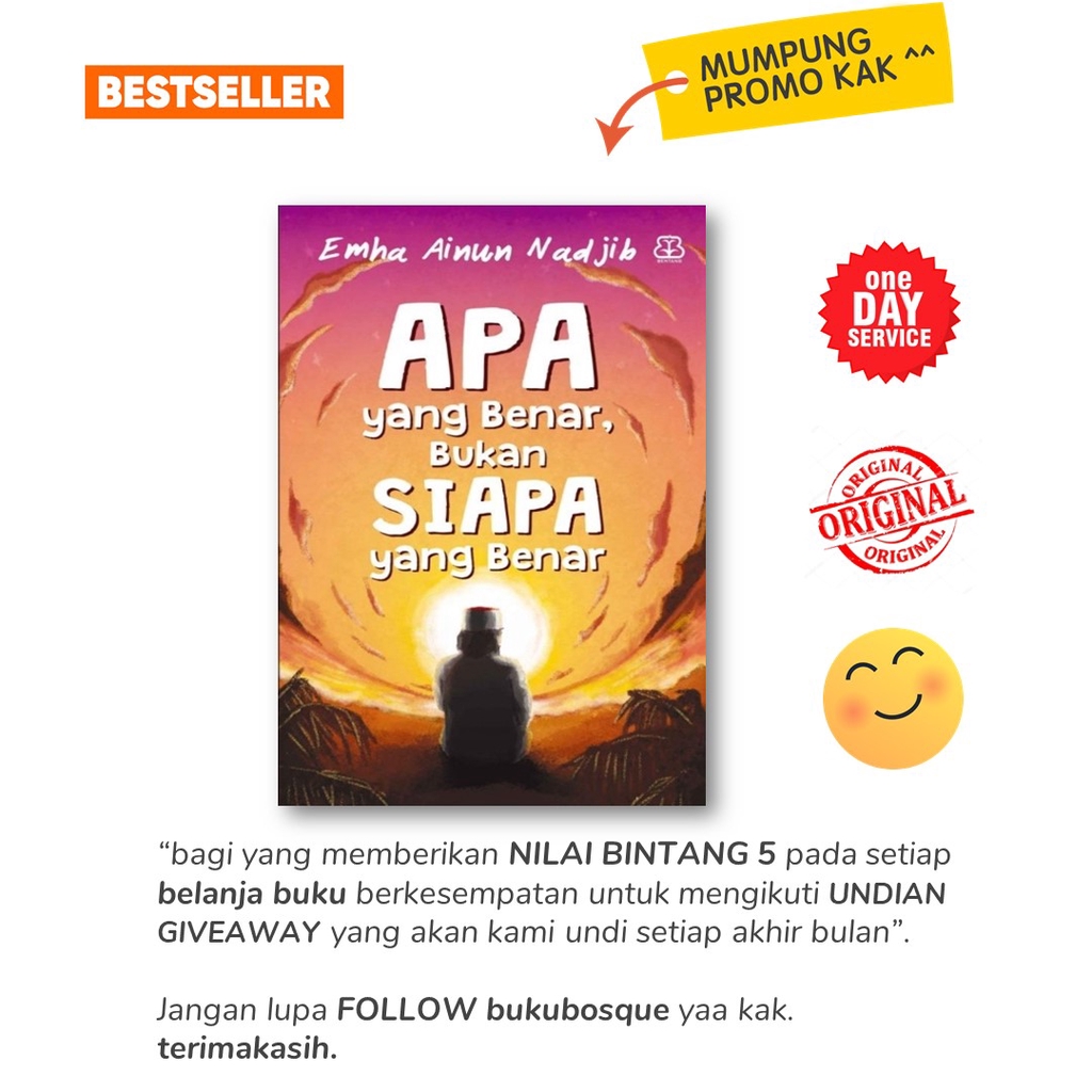 Jual Buku Apa Yang Benar Bukan Siapa Yang Benar Emha Ainun Nadjib