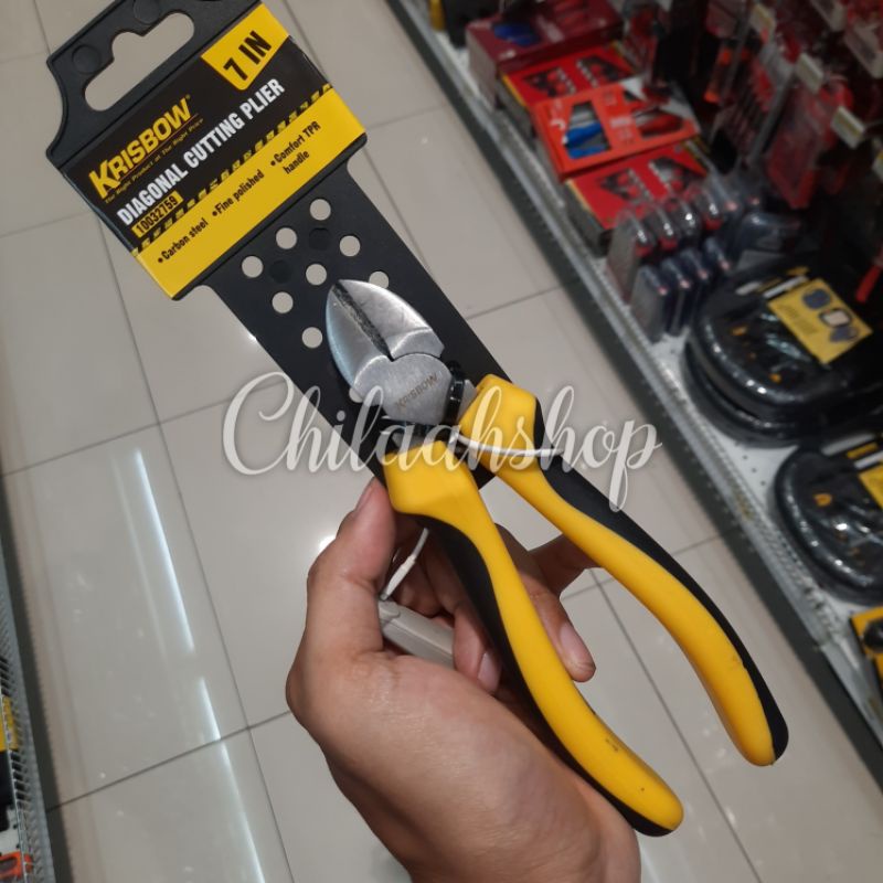 Jual Tang Potong Diagonal Cm Kuning Shopee Indonesia