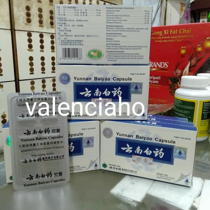 Jual Yunnan Baiyao Capsul Obat Luka Dalam Produk Original Shopee