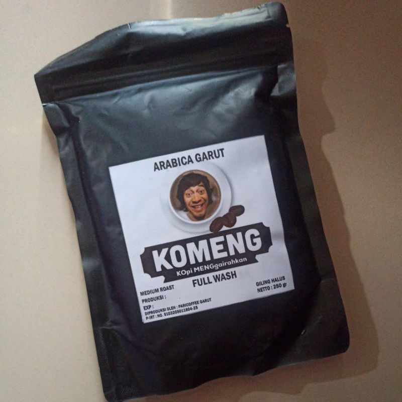 Jual Kopi Komeng 3 Varian Kopi Asli Garut Jawa Barat Robusta