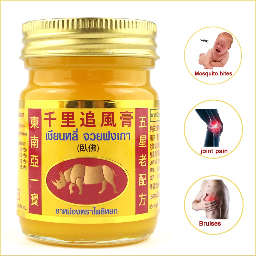 Jual Produk Import Hot Thai Active Analgesic Ointment Pain Relief