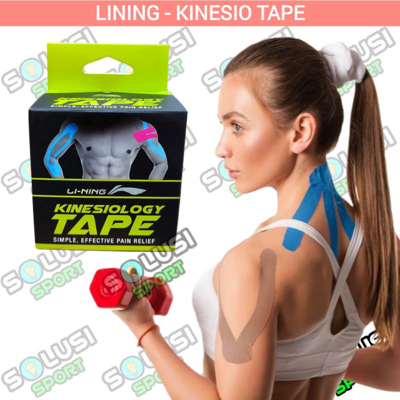 Jual Kinesio Tape Lining Plester Otot Original Shopee Indonesia