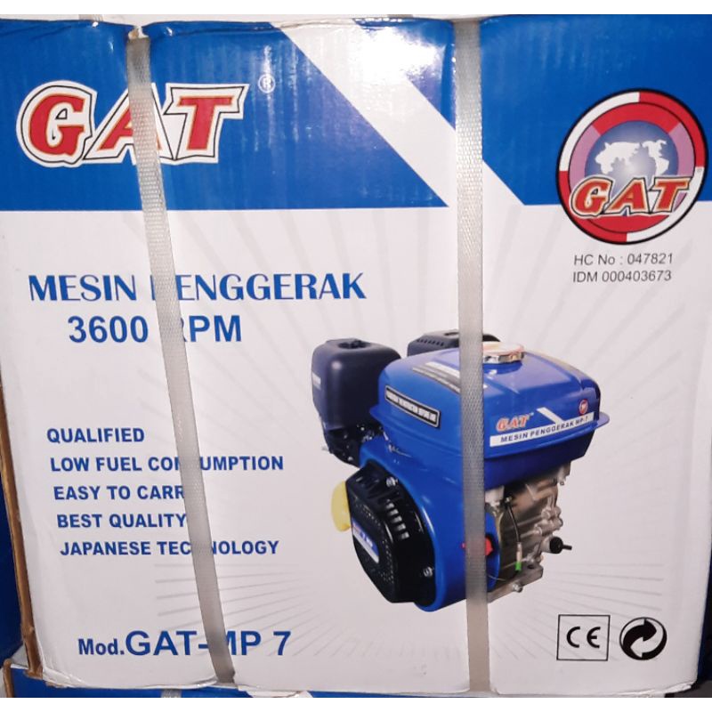 Jual Mesin Penggerak Merk Gat Mp Rpm Hp Putaran Cepat Engine